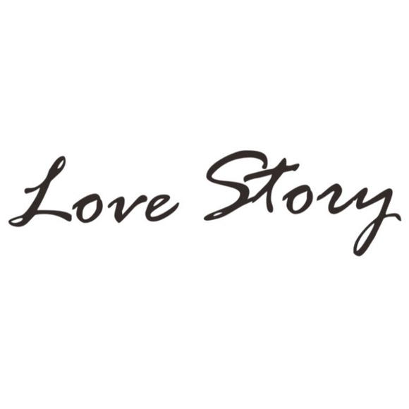 Vinyl Wall Decal LOVE STORY - Picture 5 of 6